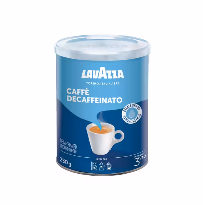 قهوه لاوازا بدون کافئین Lavazza Decaffeinato وزن 250 گرم