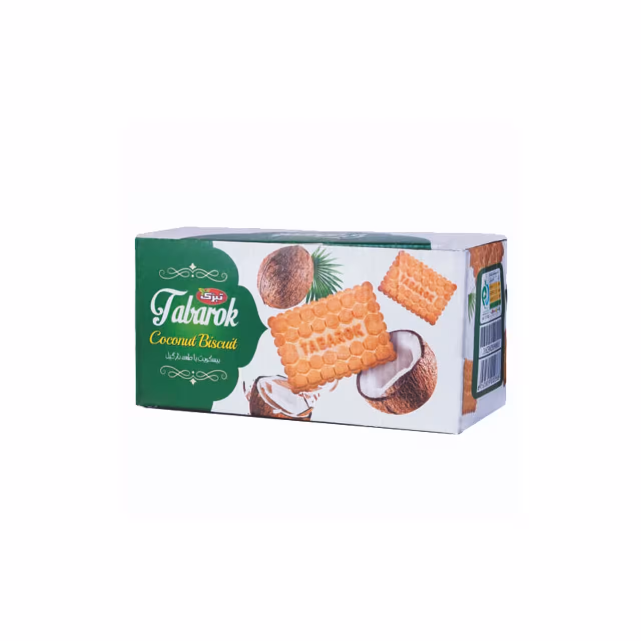 بیسکویت نارگیلی تبرک 800 گرمی