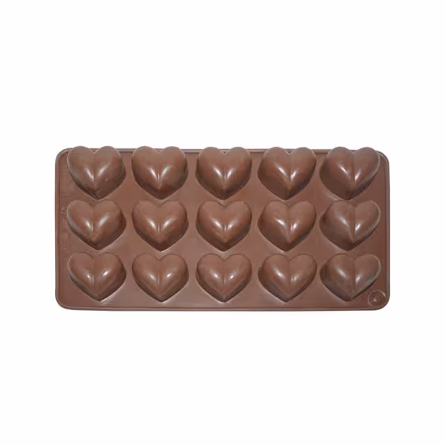 قالب شکلات سیلیکونی طرح قلب کد 3118