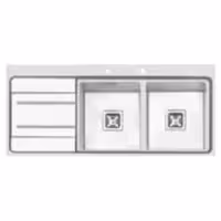 سینک آشپزخانه فانتزی PS1240 پرنیان استیل