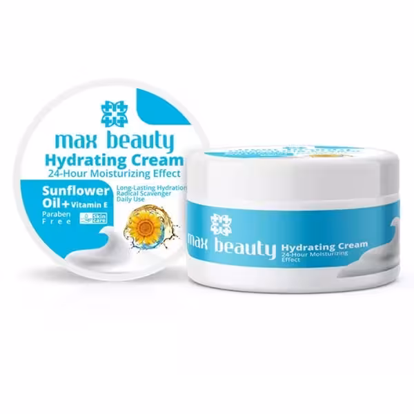 کرم آبرسان کاسه ای آفتابگردان مکس بیوتی 250 میلی لیتر | Max Beauty Sun Flower Hydrating Cream 250ml