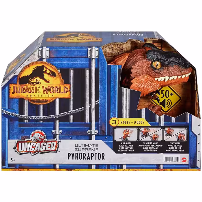 دایناسور رباتیک پیروراپتور MATTEL