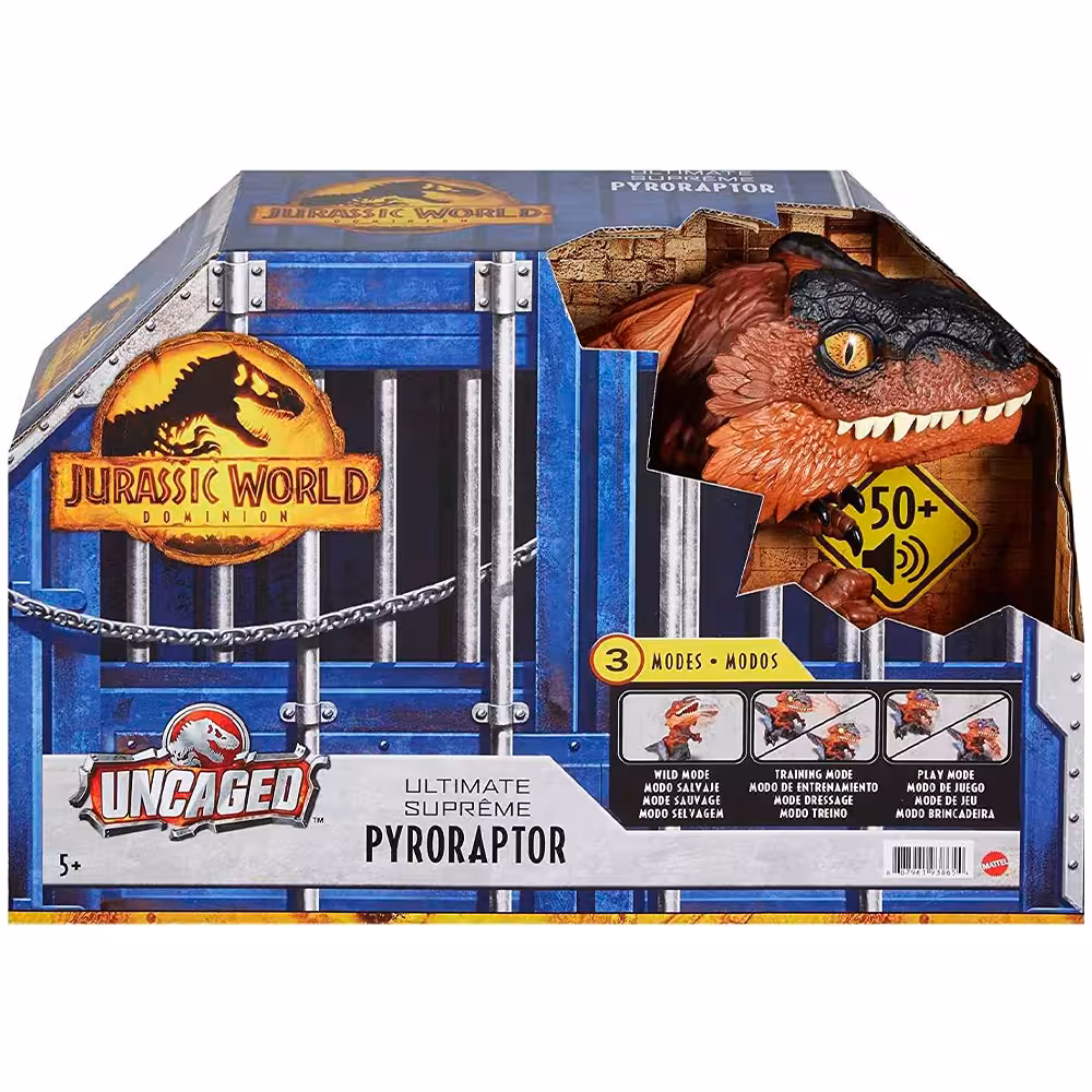 دایناسور رباتیک پیروراپتور MATTEL