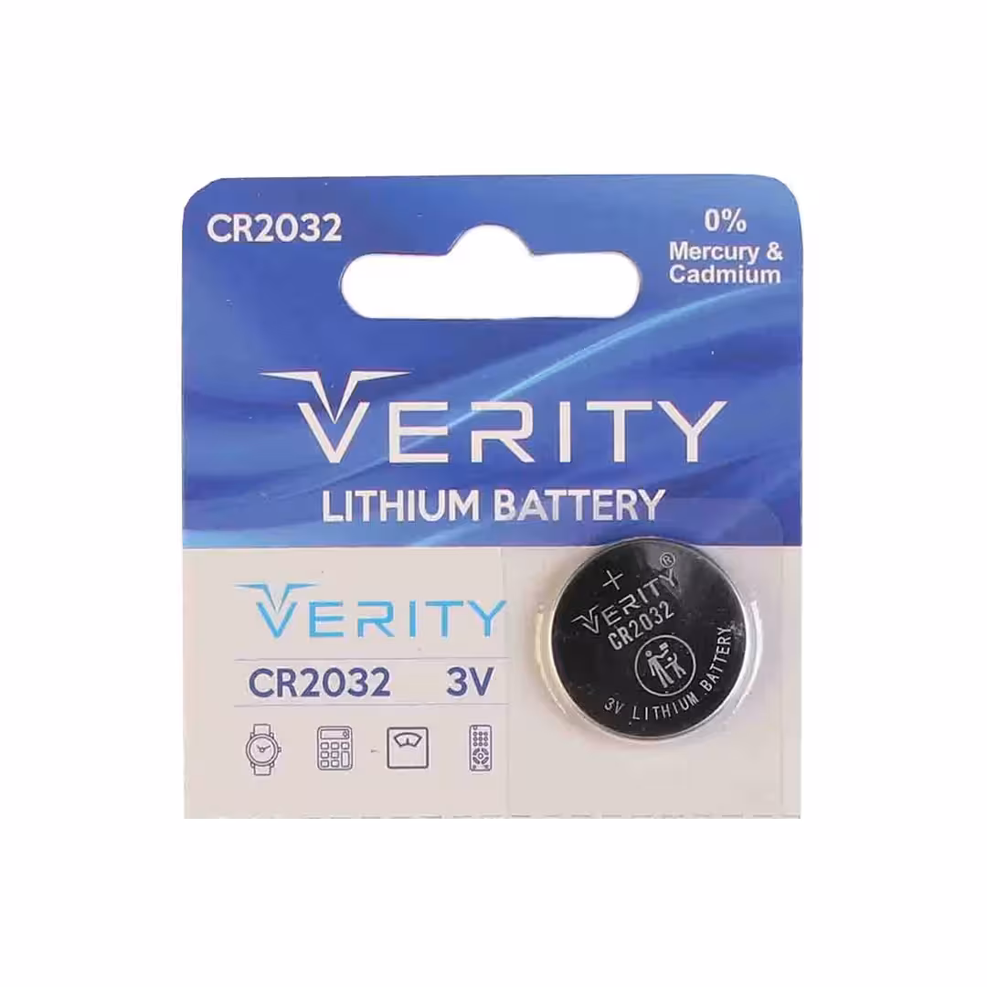 باتری سکه‌ای وریتی مدل CR2032