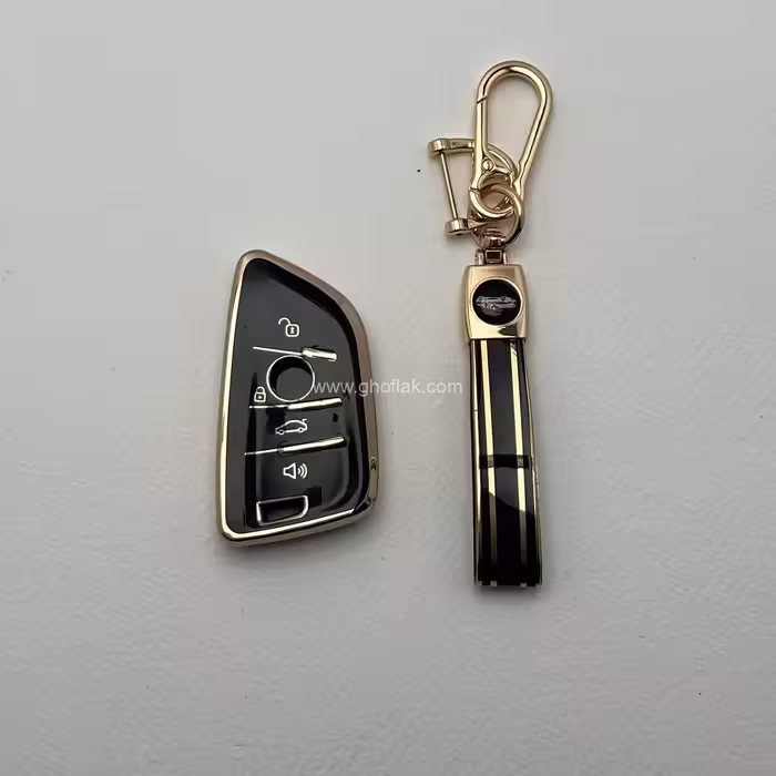 کاور ریموت بی ام و سری 7 طرح براق با بند ست