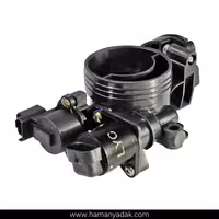 دریچه گاز کامل سیمی پژو 206 تیپ 2 پلاستیکی برند LYC