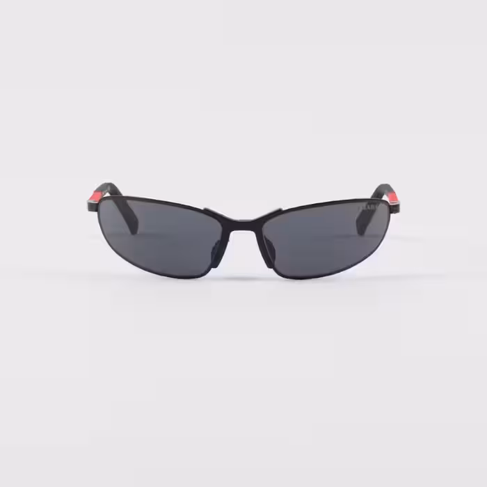 قیمت و خرید عینک آفتابی فریم مشکی مات با لنز خاکستری پرادا مدل SPS55Z_E1BO_FE06F_C_060 اورجینال