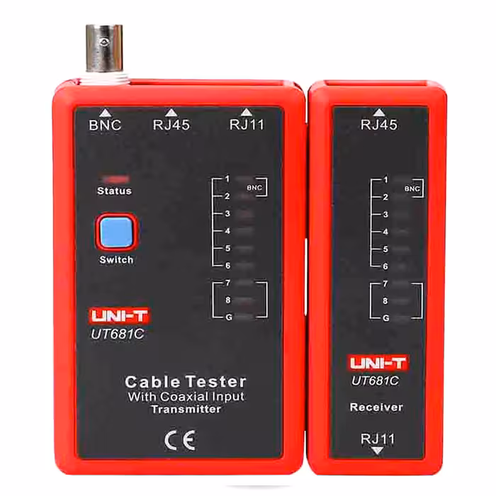 تستر کابل شبکه یونیتی مدل UT681C