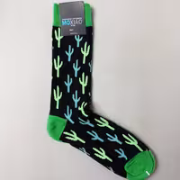 جوراب ساقدار مردانه ماکسیو طرح کاکتوس