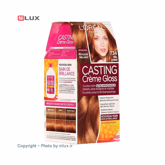 کیت رنگ موی لورآل سری Casting شماره 734