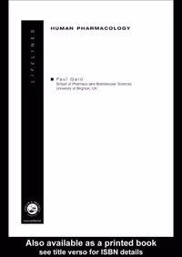 خرید و دانلود نسخه کامل کتاب Human Pharmacology (Lifelines in Life Science)