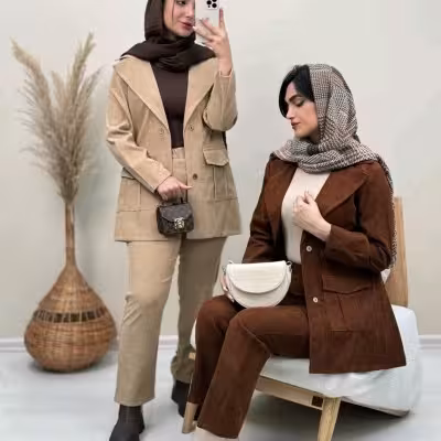 ست مانتو شلوار دینا