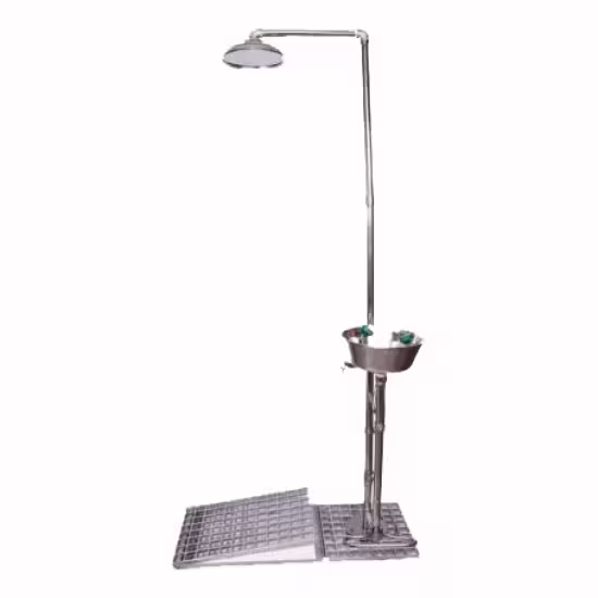 دوش و چشم شوی تمام استيل با راهبری پدالی مدل PSS502-450