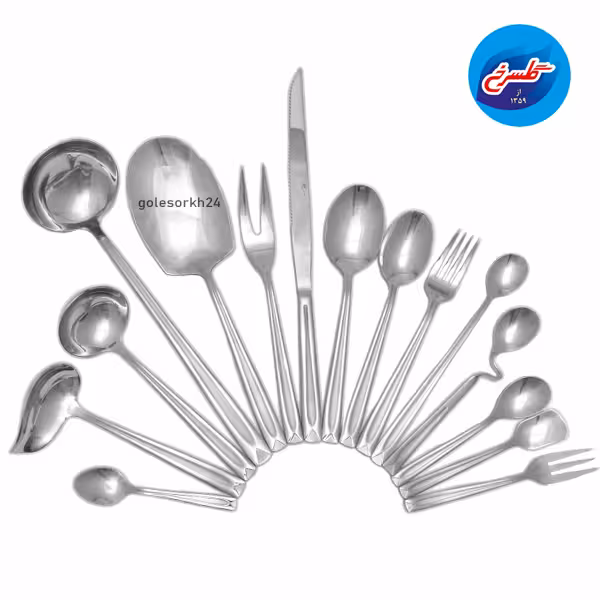 سرویس قاشق و چنگال 136پارچه ام جی (آتن )