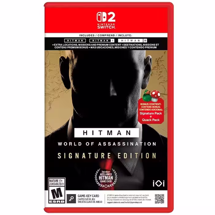 خرید بازی Hitman World of Assassination Signature Edition برای Nintendo Switch 2