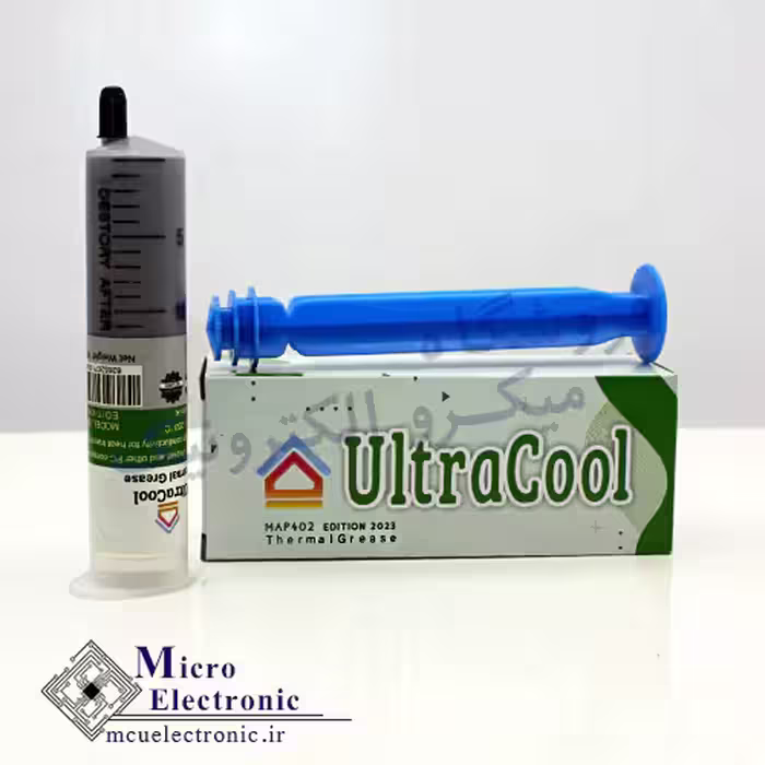 خمیر سیلیکون سرنگ 40 گرمی ضریب 2 Ultracool MAP402