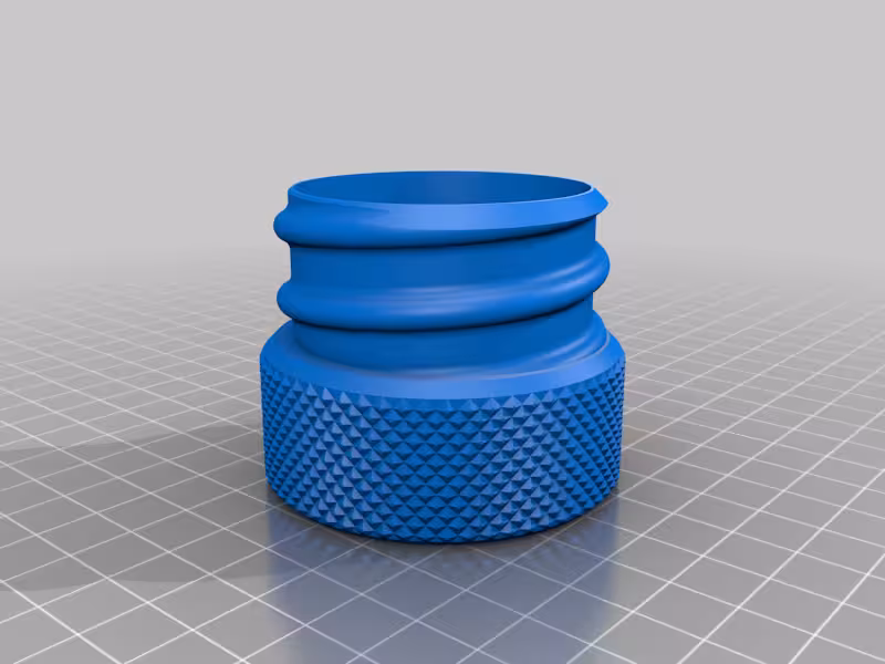مدل سه بعدی نگهدارنده (Threaded Container STL)