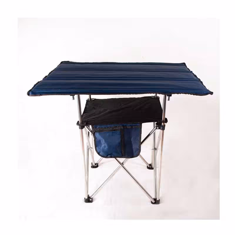 میز تاشو دو طبقه استیل