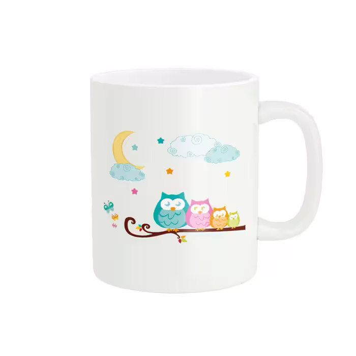 ماگ طرح جغد کد 386