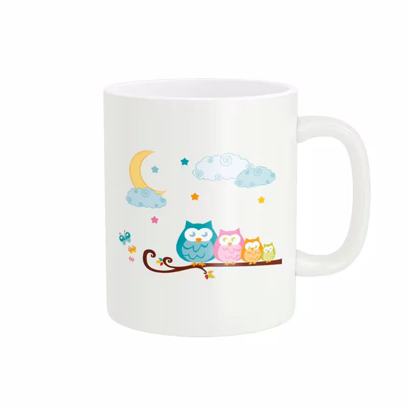 ماگ طرح جغد کد 386