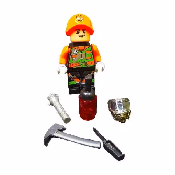 لگو شخصیت آتش نشان خارجی