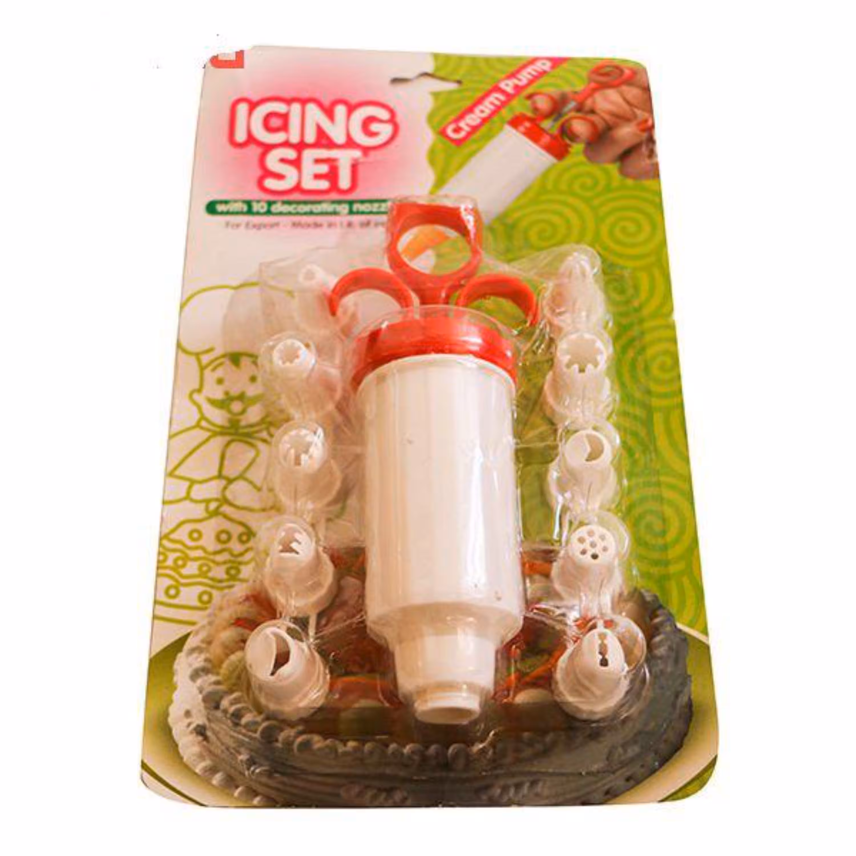 خامه ریز و خمیر ریز و مواد ریز خانگی دارای 10 عدد کله گی با طرح های زیبا و مختلف  جنس پلاستیک خاص و محکم   کیفیت فوق الع