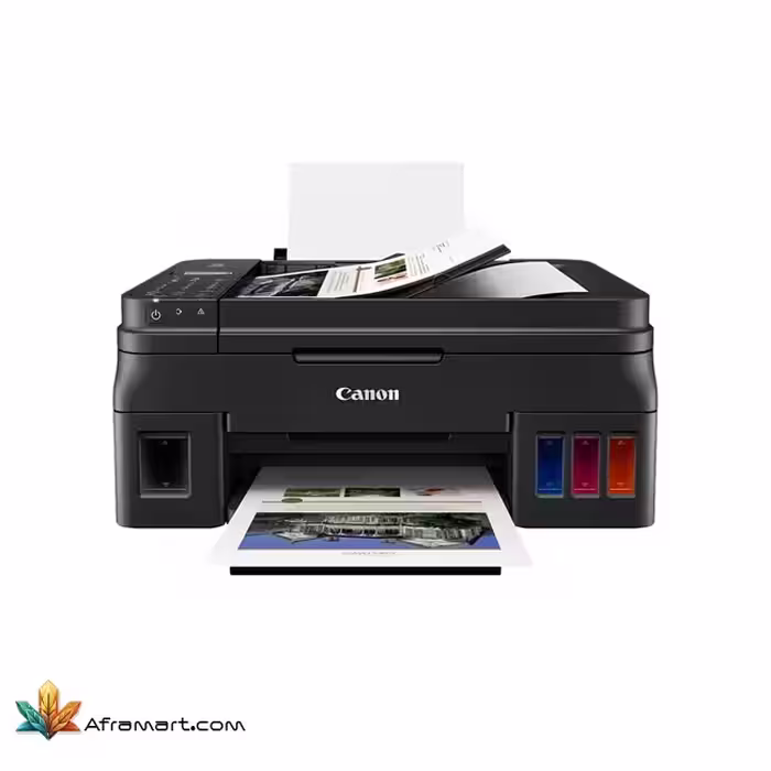 پرینتر جوهرافشان رنگی چهارکاره کانن مدل PIXMA G4411