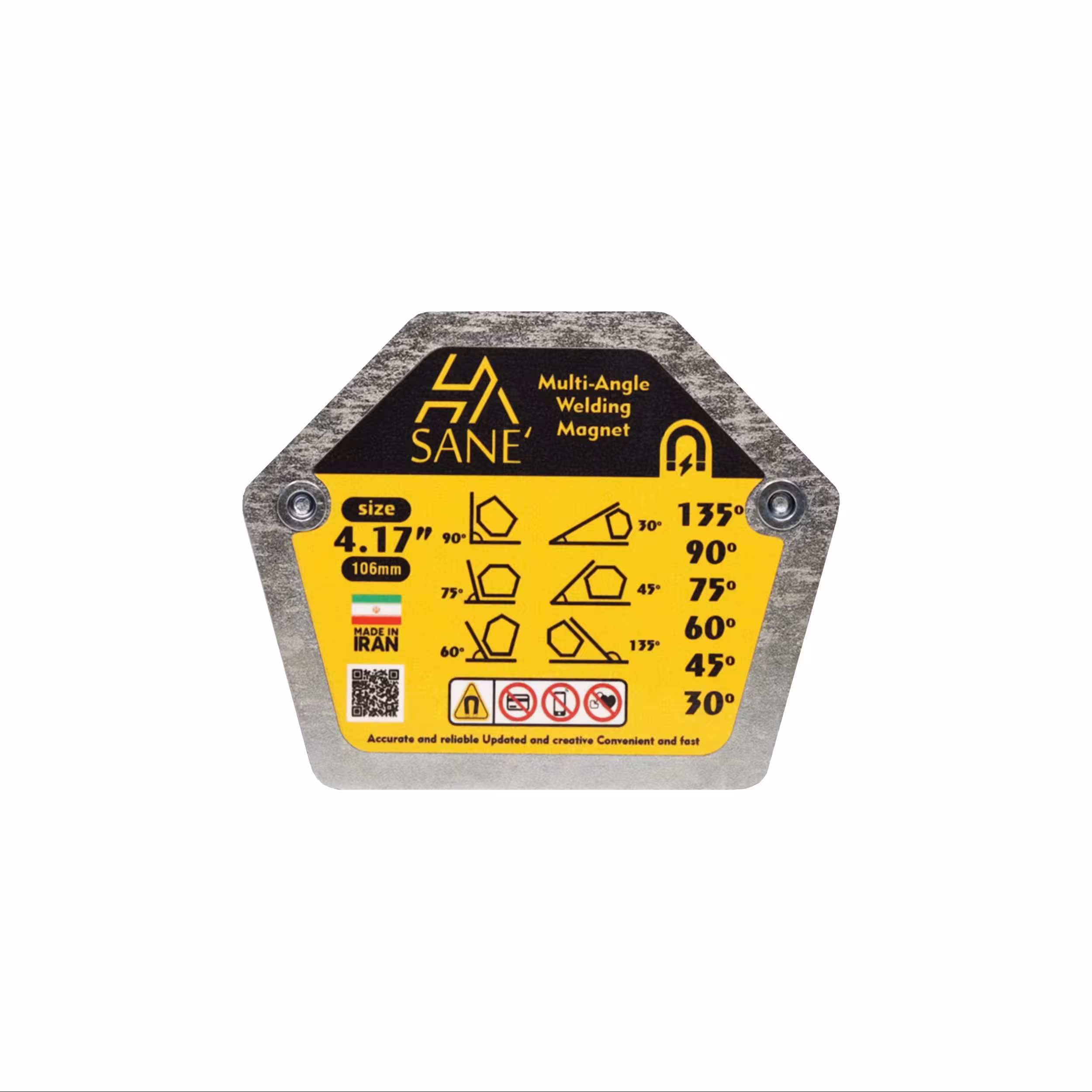 گونیا  مگنت جوشکاری صانع شش ضلعی 4.17 اینچ