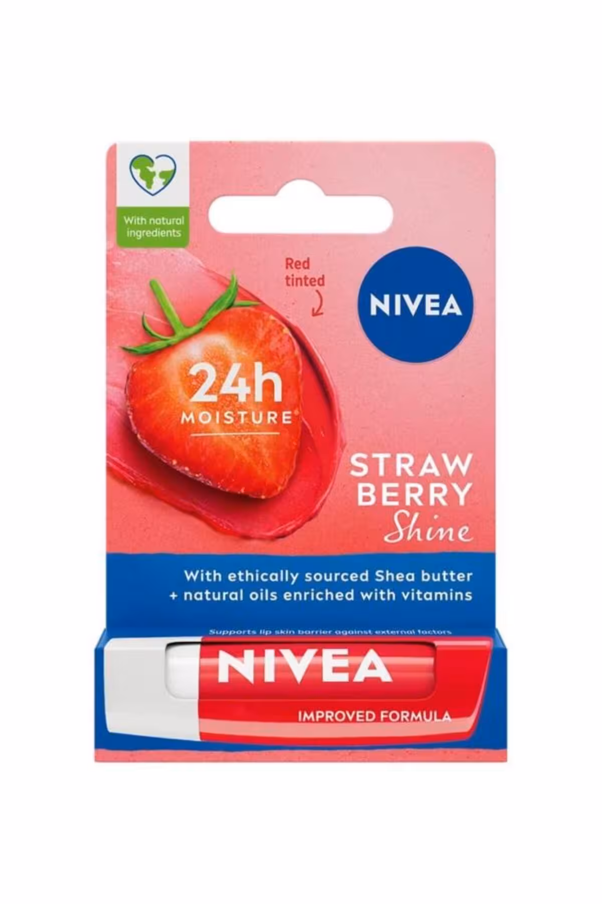 بالم لب رایحه توت فرنگی NIVEA حجم 4.8gr