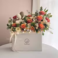 باکس گل و مجسمه وینتیج کد 201