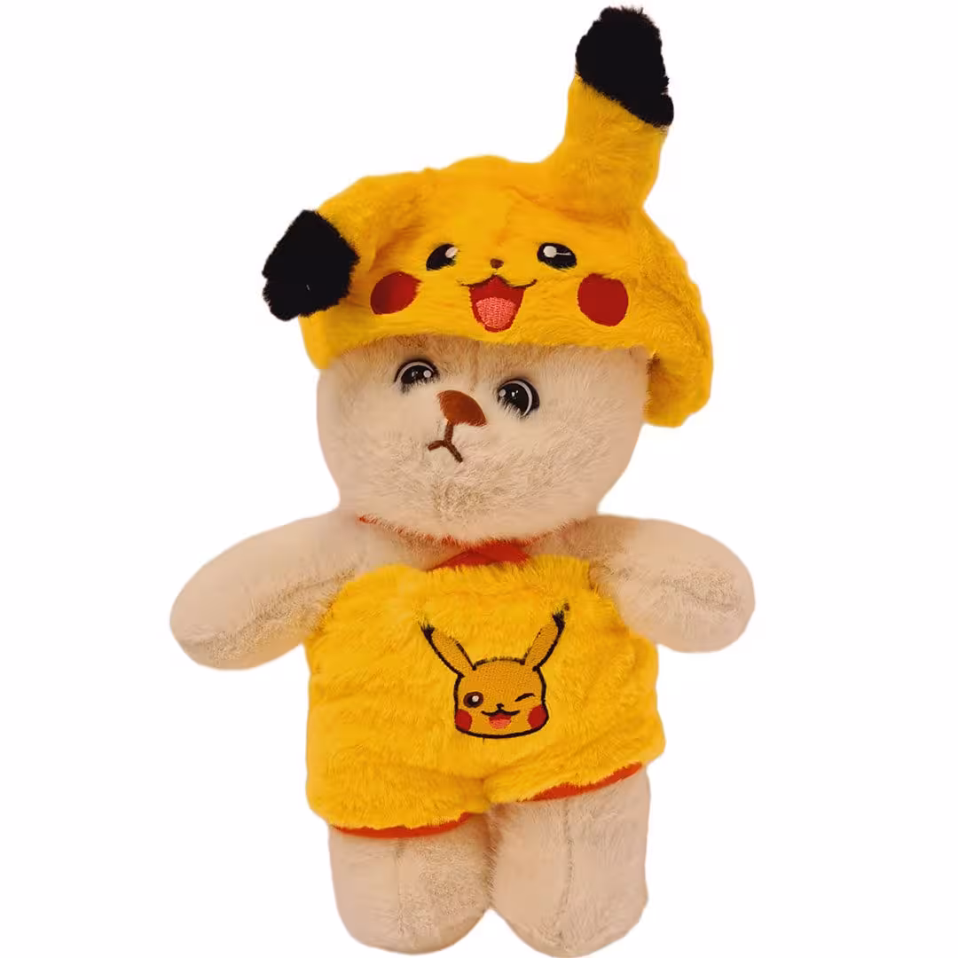 خرس ایستاده کلاه شخصیتی 30 سانتی کد 101361 خارجی