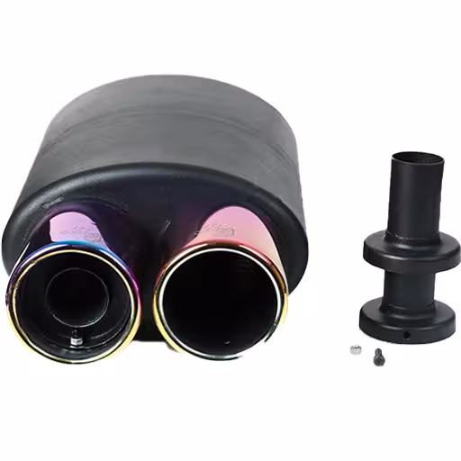 خرید منبع اگزوز دولول مدل 727 سایلنسر دار | اتوموبی