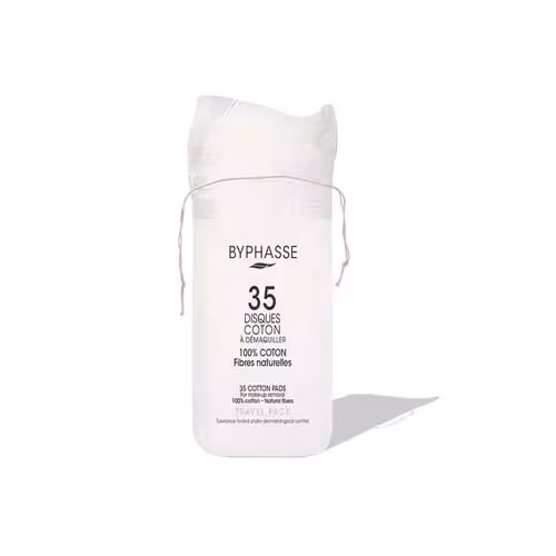 پد آرایشی کتان بایفاس 35 عددی BYPHASSE 35 COTTON PADS MAKE-UP REMOVAL