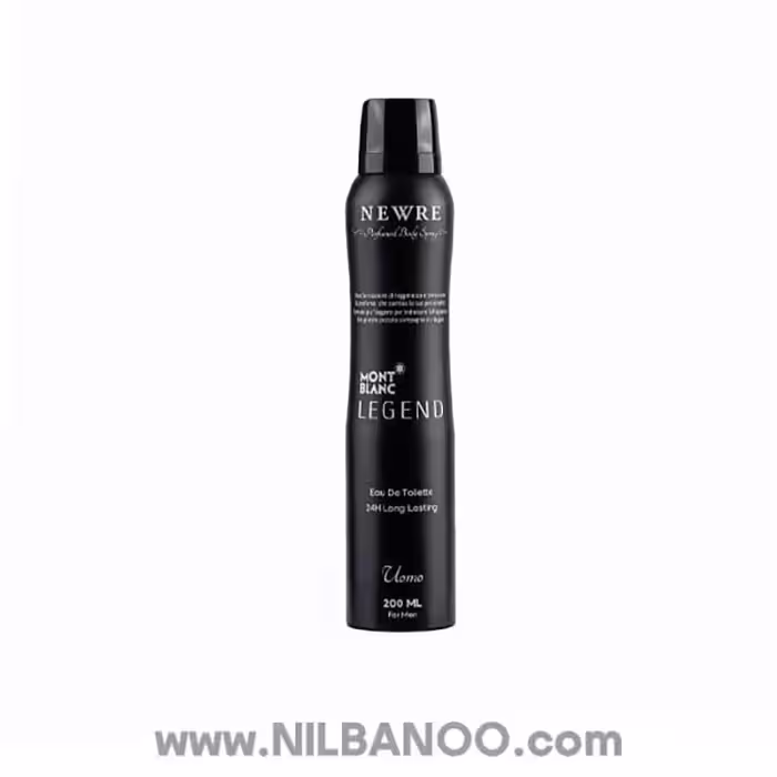 اسپری بدن مردانه نیوره مدل MONT BLANC LEGEND