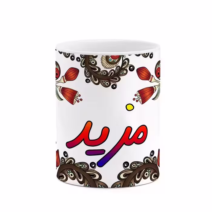 ماگ   اسم مزید  سنتی گل و بته کد mgh47557