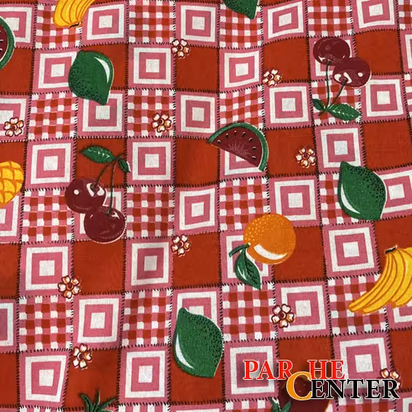 پارچه آشپزخانه ای میوه ای کد4 با عرض90