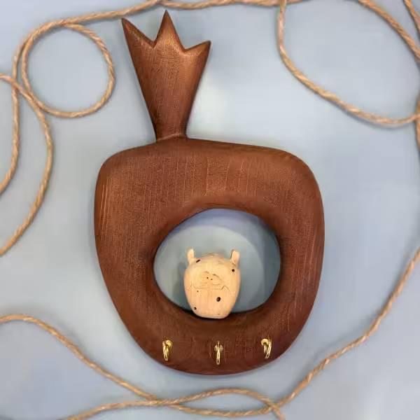 جاکلیدی تک مجسمه بچه دیو طرح چهار