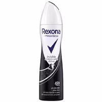 اسپری ضد تعریق زنانه رکسونا Rexona مدل Invisible black white حجم 200 میل