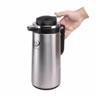 فلاسک 1 لیتری بدنه استیل داخل شیشه