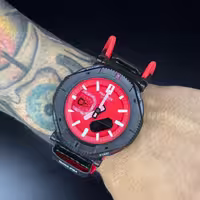 ساعت مچی کاسیو پروترک CASIO PRO TREK مستر کوالیتی رنگ قرمز