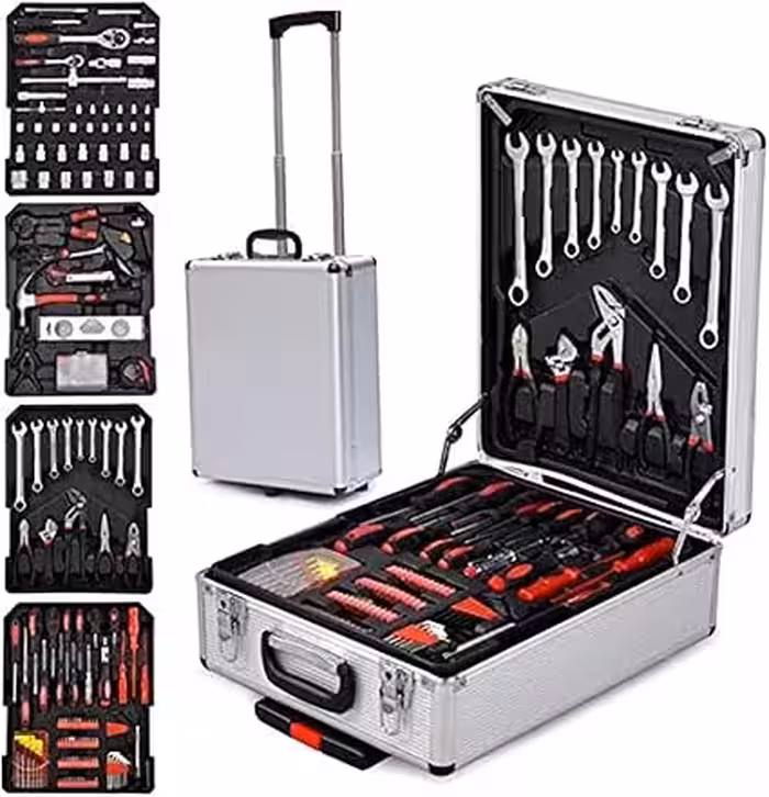 مجموعه ابزار حرفه ای - 186 عدد بوش