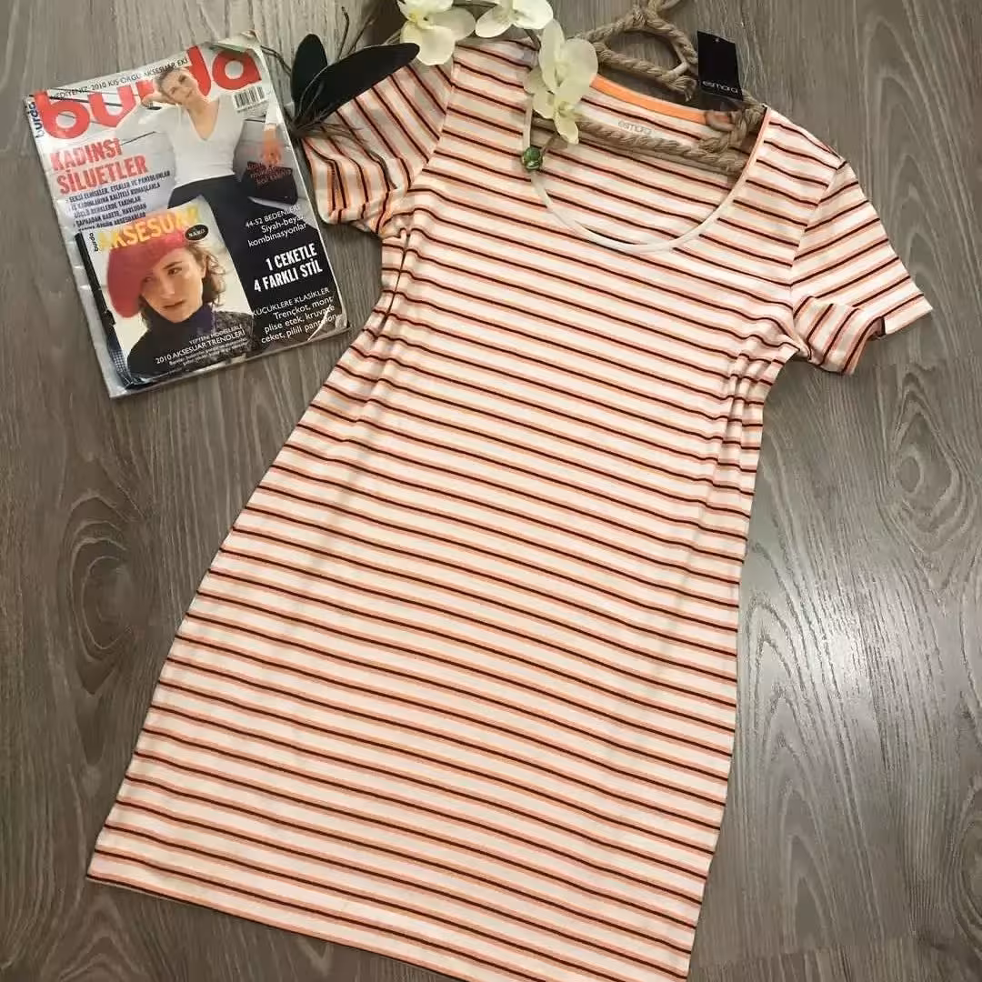 تیشرت لانگ آستین کوتاه