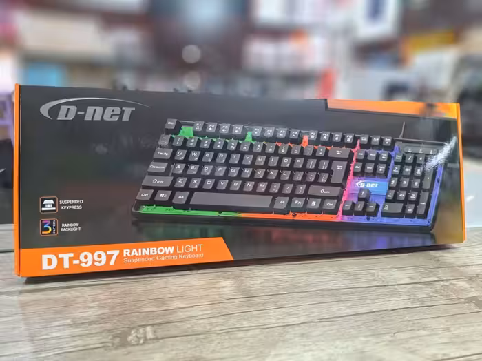 کیبورد سیم دار D-NET DT-997 گیمینگ