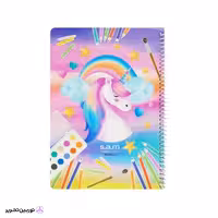 دفتر نقاشی 60 برگ سام کد 02