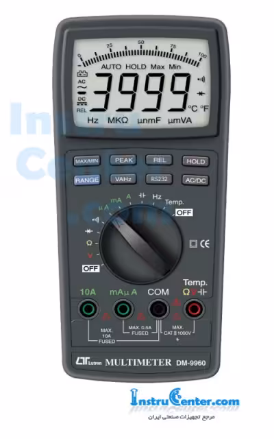 مولتی متر دیجیتال ساخت کمپانی لوترون مدل DM-9960