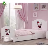 تخت خواب یک نفره بچه گانه مدل کارتونی