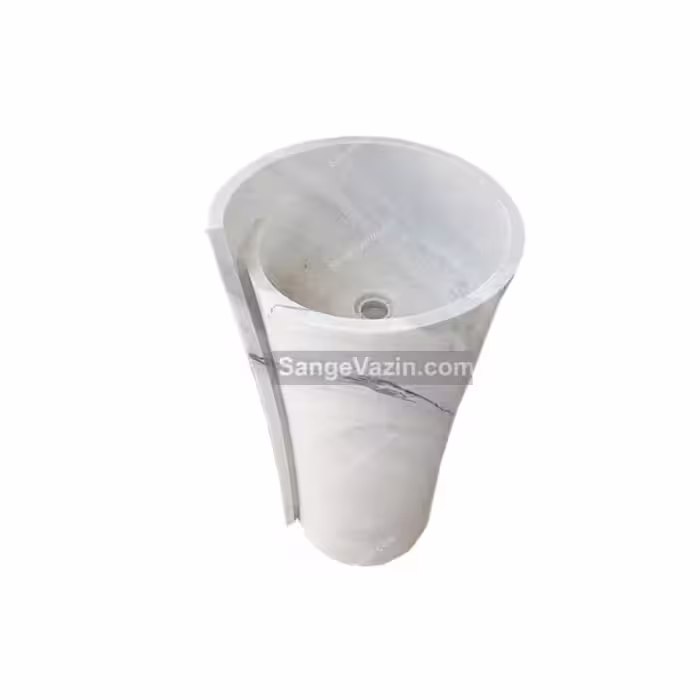 روشویی سنگی صدف حلزونی