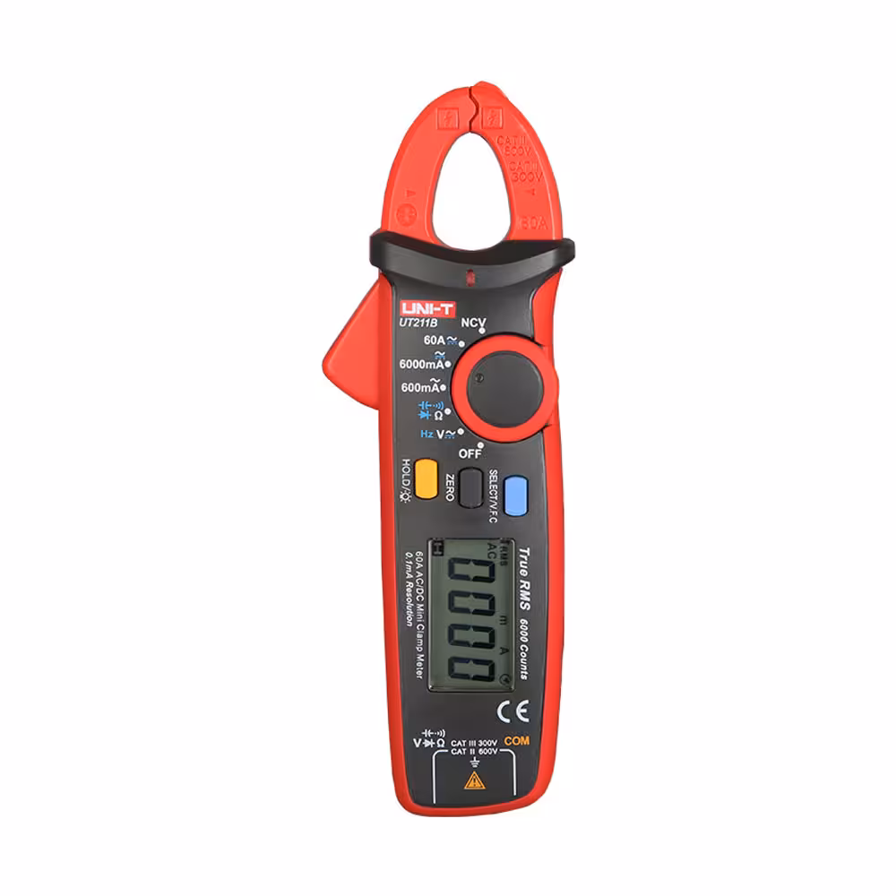 کلمپ متر دیجیتال 60 آمپر یونیتی کد UT211B
