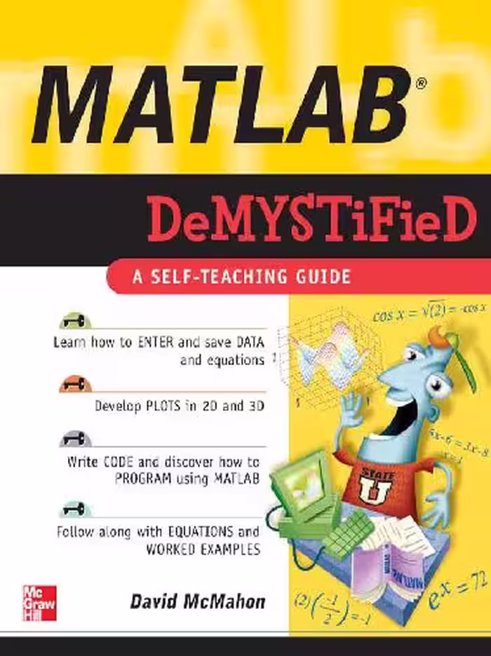 خرید و دانلود نسخه کامل کتاب MATLAB Demystified