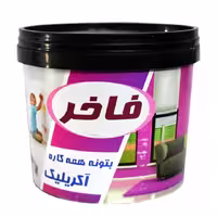 بتونه نقاشی همه کاره (آکریلیک) حجم 1کیلویی فاخر